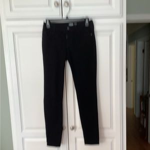 Old Navy rockstar super skinny high-rise black jeans